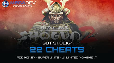 shogun 2 cheat codes.